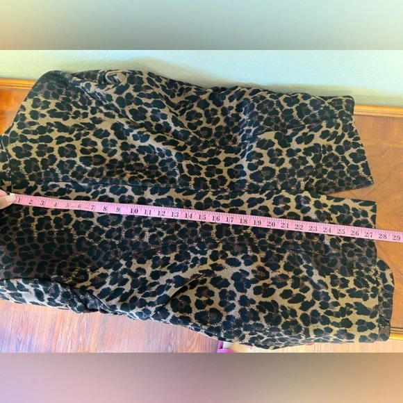 🇺🇸Lane Bryant Leopard Print One Button Blazer - Picture 8 of 11